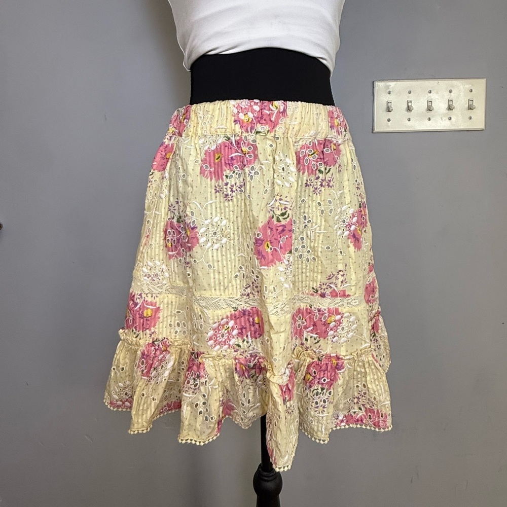 Walter Baker floral skirt size XL